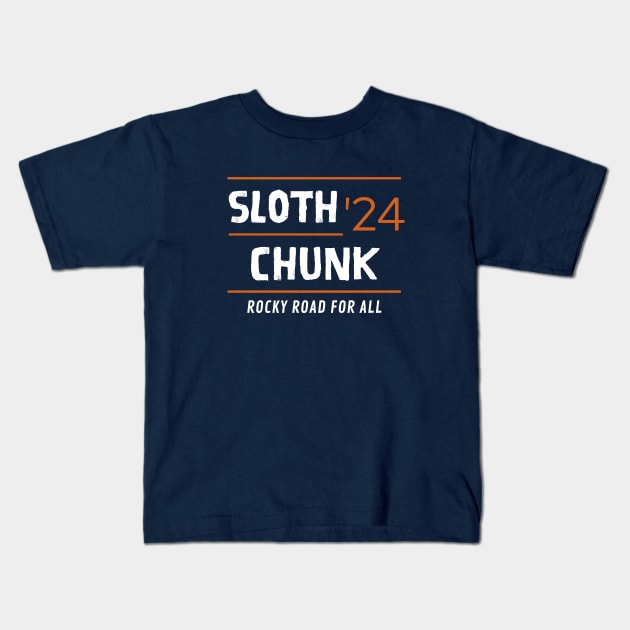 Goonies Sloth Chunk 2024 Kids T-Shirt by Shine Threads